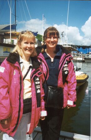 Malin Callenberg and Miriam Rauthing